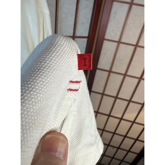 Men’s cream size, large IZOD collared shirt. Excellent condition. - Picture 2 of 7